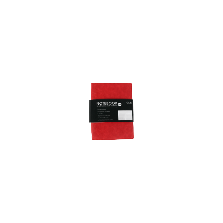 Acquista Fender 9170000008 Vegan Leather Music Note Book, Dakota Red online | Merula Strumenti Musicali