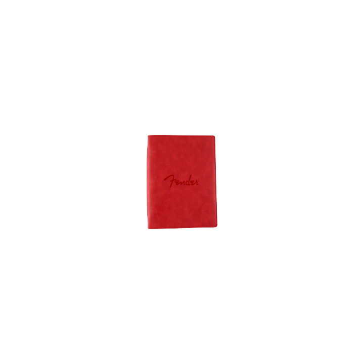 Acquista Fender 9170000008 Vegan Leather Music Note Book, Dakota Red online | Merula Strumenti Musicali