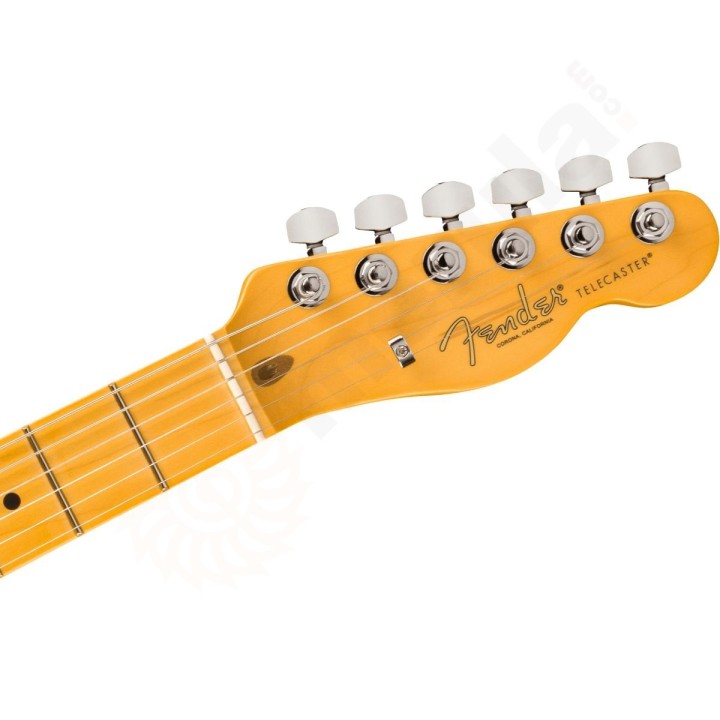 Fender American Professional II Telecaster Thinline, Maple Fingerboard, Transparent Surf Green