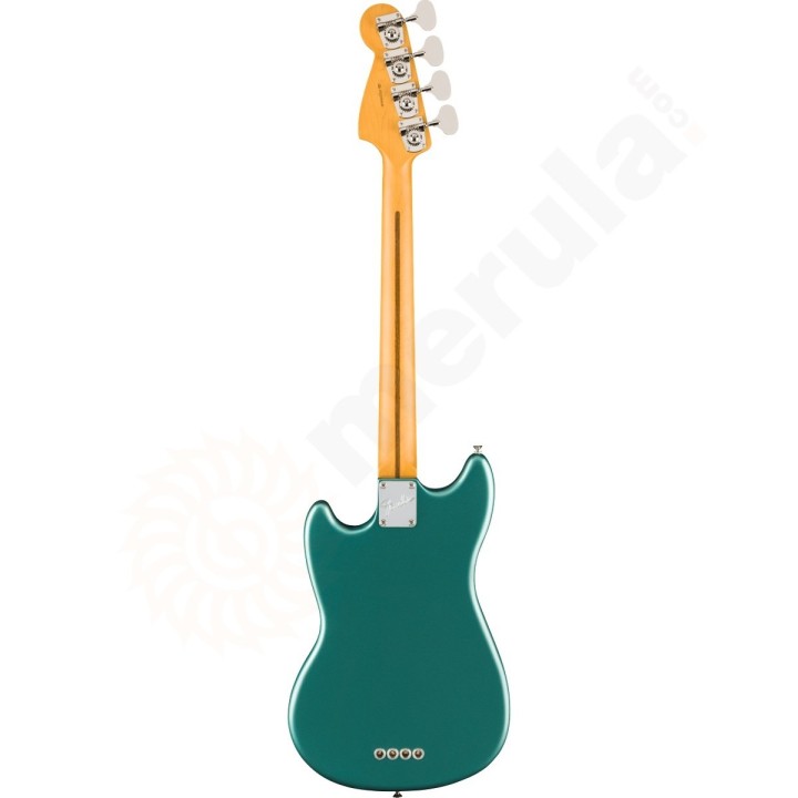 Fender American Professional Classic Mustang Bass, Rosewood Fingerboard, Faded Sherwood Green Metallic