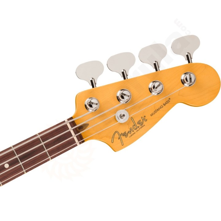 Fender American Professional Classic Mustang Bass, Rosewood Fingerboard, Faded Sherwood Green Metallic