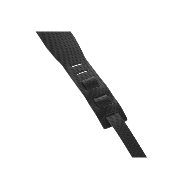 Gewa - Tracolla per chitarra Premium Plain 70 Security Locks black punctured 531369