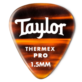 Taylor - Premium 651 Thermex Pro Picks,Shell, 1.50mm,6-Pack
