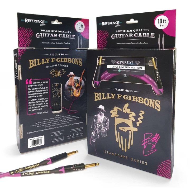 Reference - RIC01-BFG Premium Quality Guitar Cable "Billy Gibbons Signature"