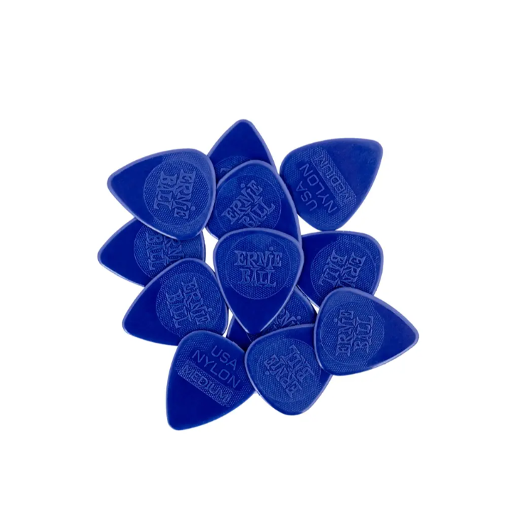 Ernie Ball - Plettri in Nylon Medium .72mm Busta da 12