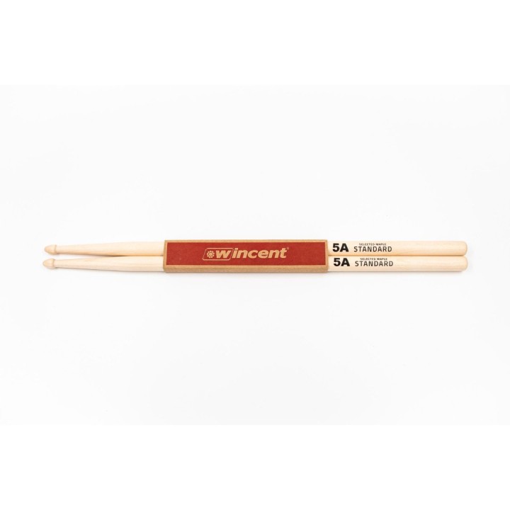 Wincent | W-5AM STANDARD ACERO  Coppia bacchette 5A in acero