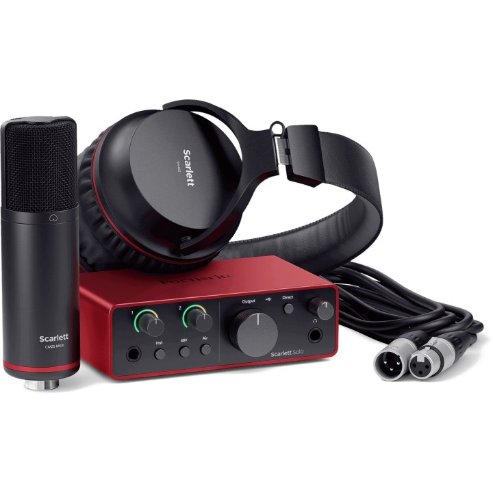 Focusrite Scarlett Solo Studio 4th gen