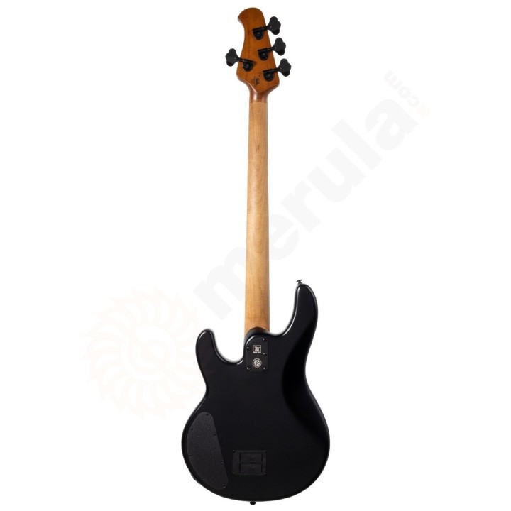 Music Man Dark Ray 4 - Stealth Black -Basso elettrico a 4 corde