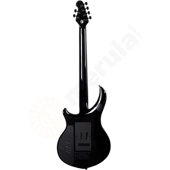 Music Man Majesty 6 Darkside Ebony - Chitarra elettrica solid body
