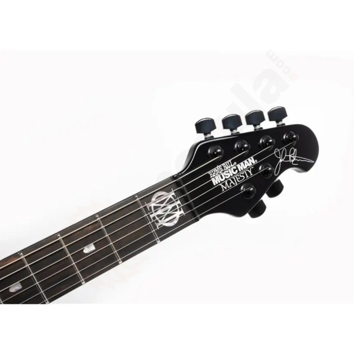 Music Man Majesty 6 Darkside Ebony - Chitarra elettrica solid body