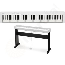 Casio - CDP-S110WE Bundle Pianoforte Digitale + Supporto Mobile