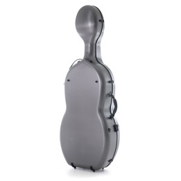GewaPure - Astuccio per violoncello POLICARBONATO 4.6 4/4 grigio PS353116