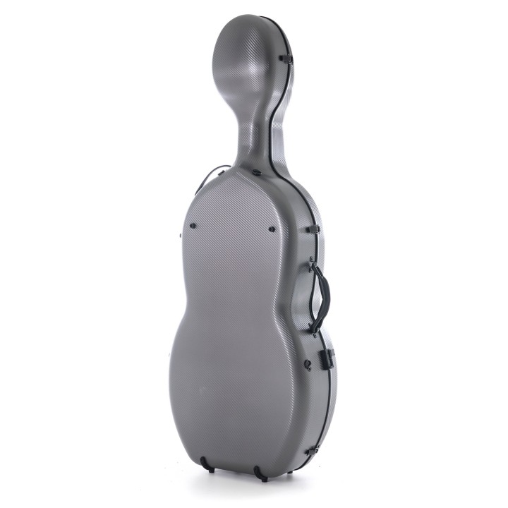 GewaPure - Astuccio per violoncello POLICARBONATO 4.6 4/4 grigio PS353116