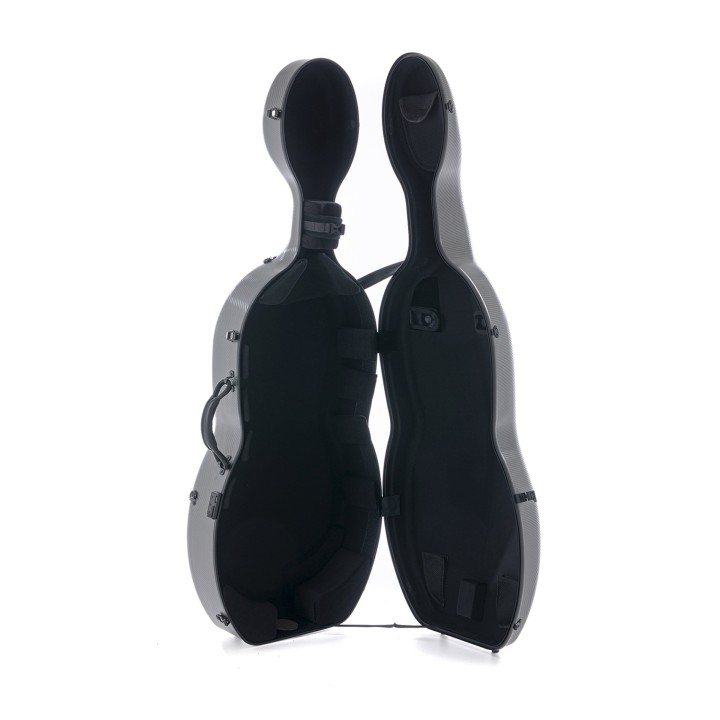 GewaPure - Astuccio per violoncello POLICARBONATO 4.6 4/4 grigio PS353116