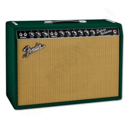 Fender Ltd Edition Deluxe Reverb Brit Green - Ampli Combo Valvolare