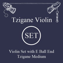 Larsen | Set Corde Per Violino Tzigane Tensione Media Pallino 631392