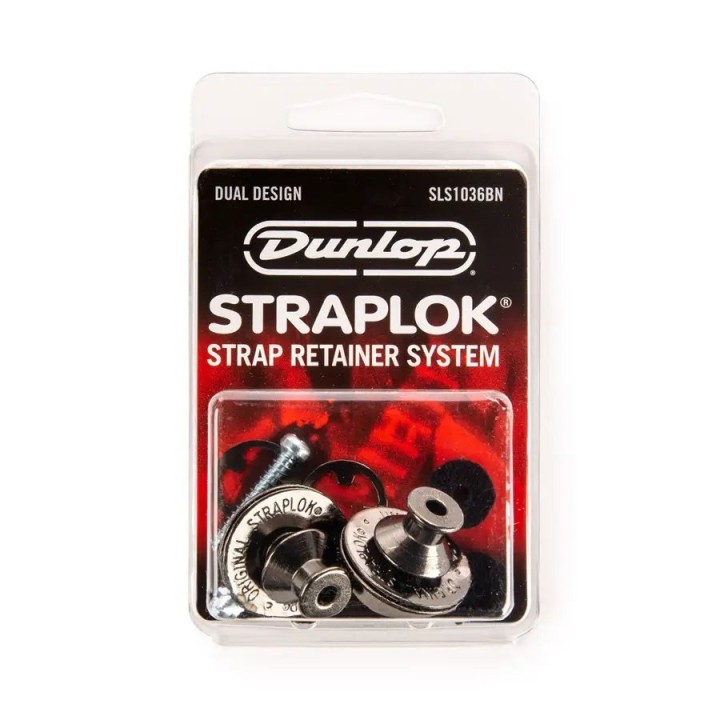 Acquista Dunlop Sls1035bn Straplok Dual Design Black Nickel 4505622 online | Merula Strumenti Musicali