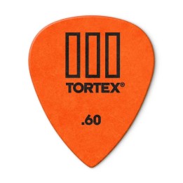 Acquista Dunlop 462p Tortex III Orange .60 4500701 online | Merula Strumenti Musicali