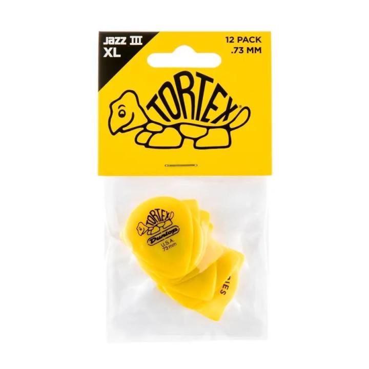 Acquista Dunlop 498p.73 Tortex Jazz III Xl, .73mm 4508016 online | Merula Strumenti Musicali