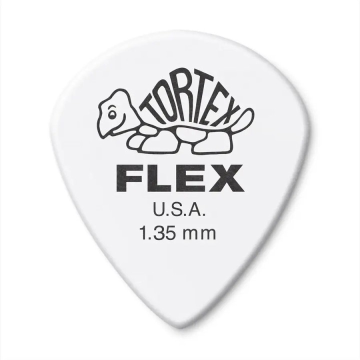 Acquista Dunlop 468p1.35 Tortex Flex Jazz III 1.35mm Pack/12 4508656 online | Merula Strumenti Musicali