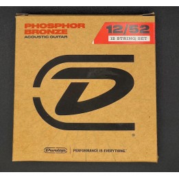 Dunlop - DAP1252J Acoustic Phosphor Bronze, Medium Set/12