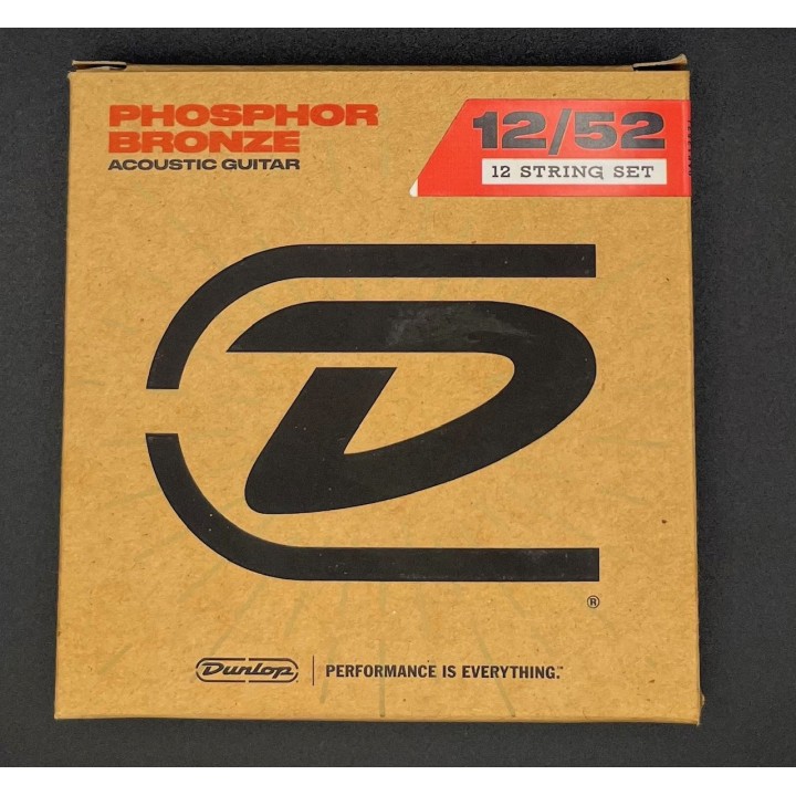 Dunlop - DAP1252J Acoustic Phosphor Bronze, Medium Set/12