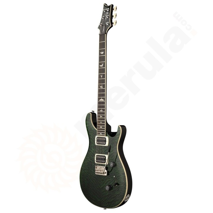 PRS SE CU24 Quilt TealBlack - Chitarra elettrica solid body