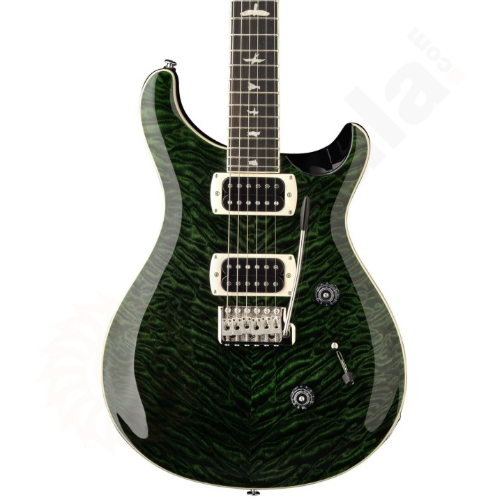 PRS SE CU24 Quilt TealBlack - Chitarra elettrica solid body