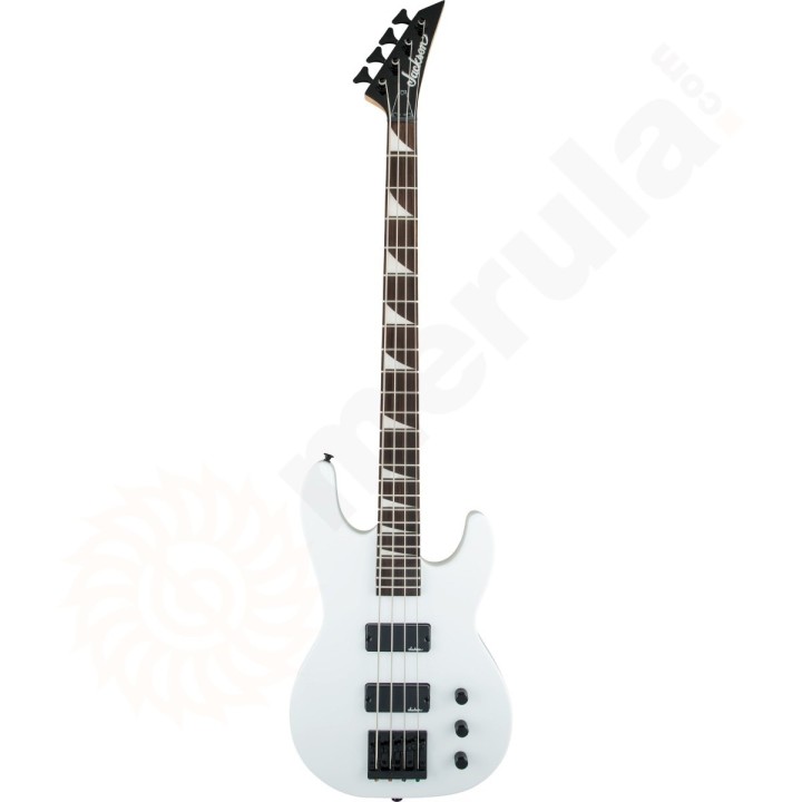 Jackson JS Series Concert Bass JS2, Amaranth Fingerboard, Snow White