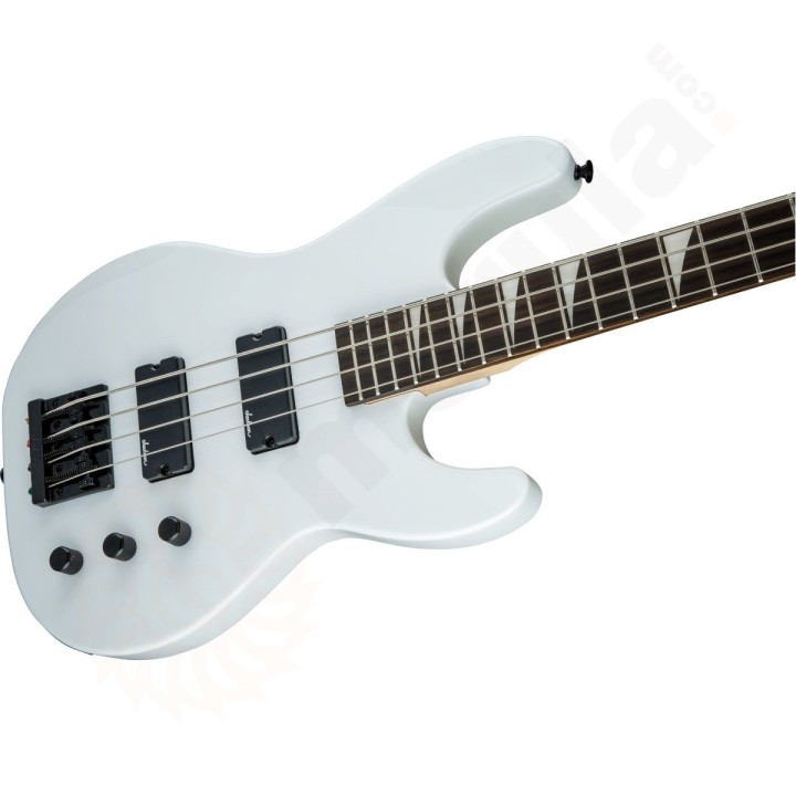 Jackson JS Series Concert Bass JS2, Amaranth Fingerboard, Snow White