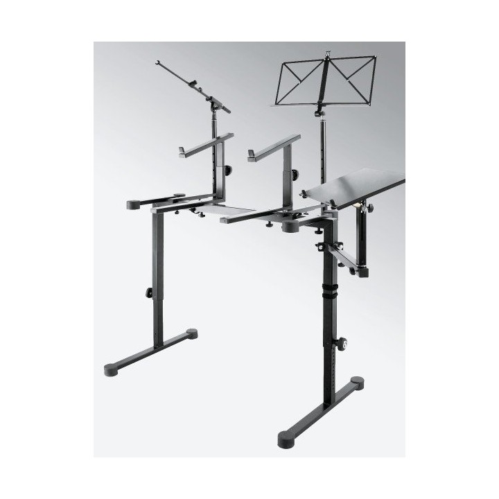 Konig & Meyer - 18815-018-55 Laptop Holder Black