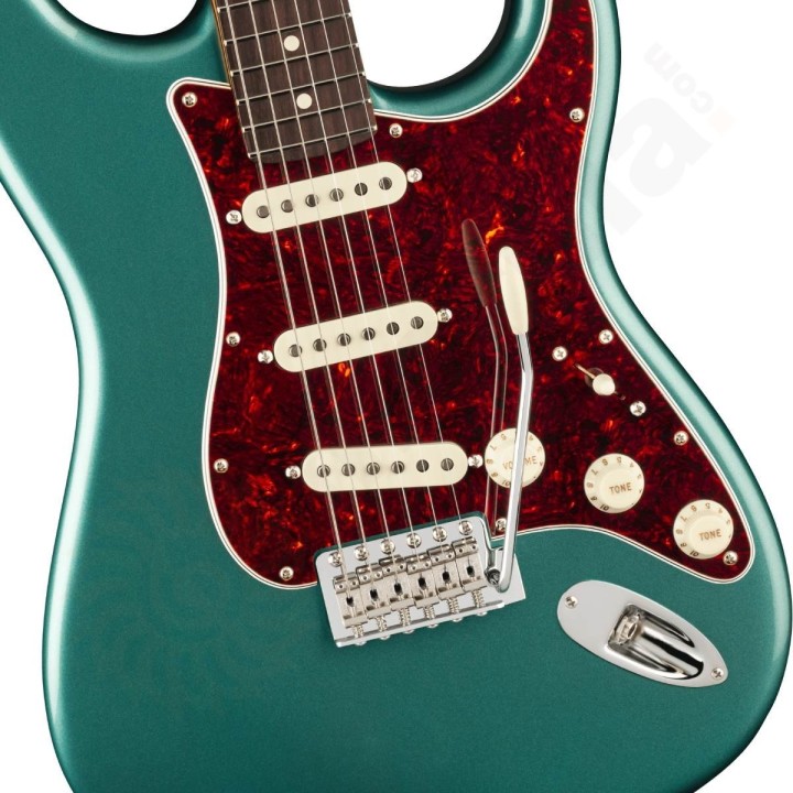 American Professional Classic Stratocaster, Rosewood Fingerboard, Faded Sherwood Green Metallic