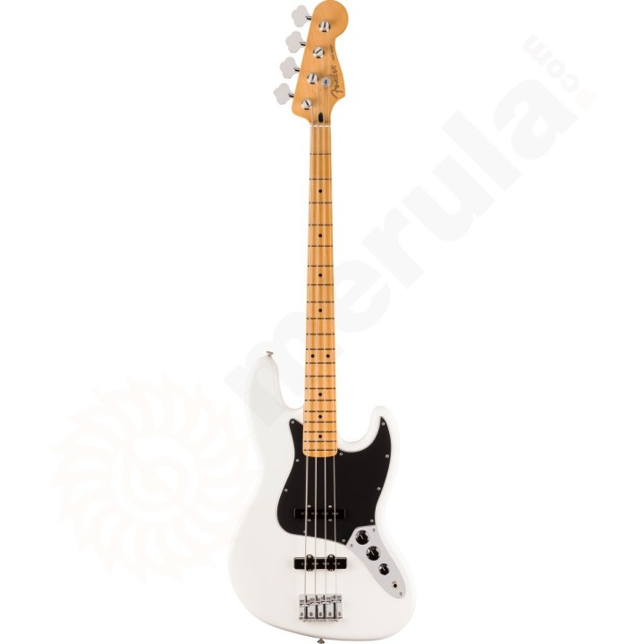 Fender Player II Jazz Bass, Maple Fingerboard, Polar White - Basso elettrico