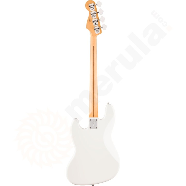 Fender Player II Jazz Bass, Maple Fingerboard, Polar White - Basso elettrico