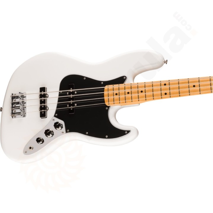 Fender Player II Jazz Bass, Maple Fingerboard, Polar White - Basso elettrico