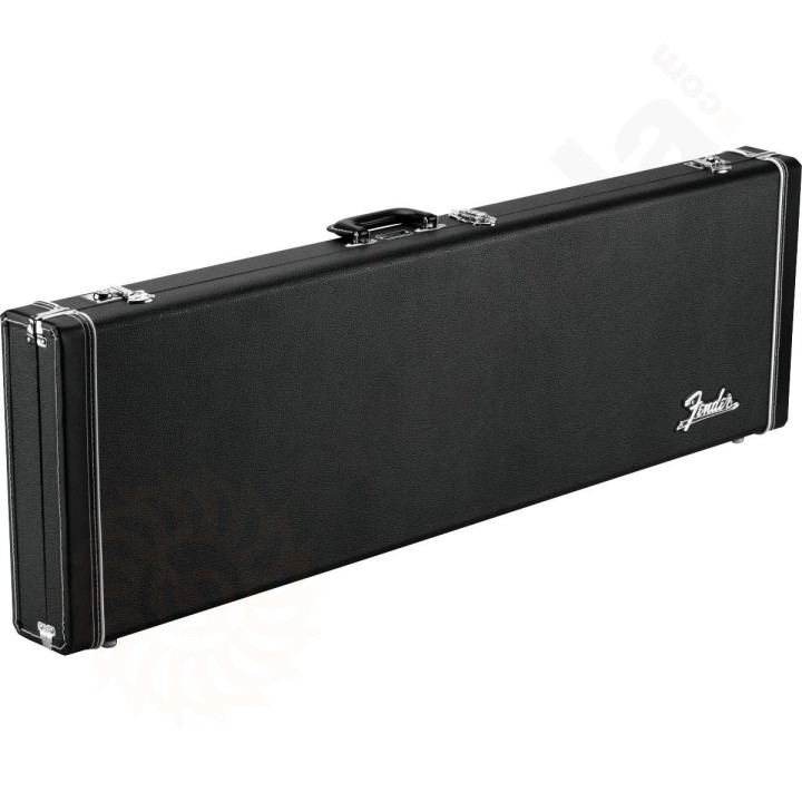Fender Classic Series Wood Case - Precision Bass/Jazz Bass, Black