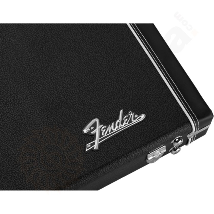 Fender Classic Series Wood Case - Precision Bass/Jazz Bass, Black