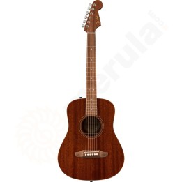 Fender California Standard Redondo Mini with Bag, Sapele Top, Natural Sapele
