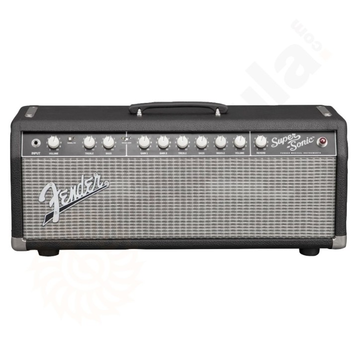 Fender Super-Sonic 22 Head, Black/Silver
