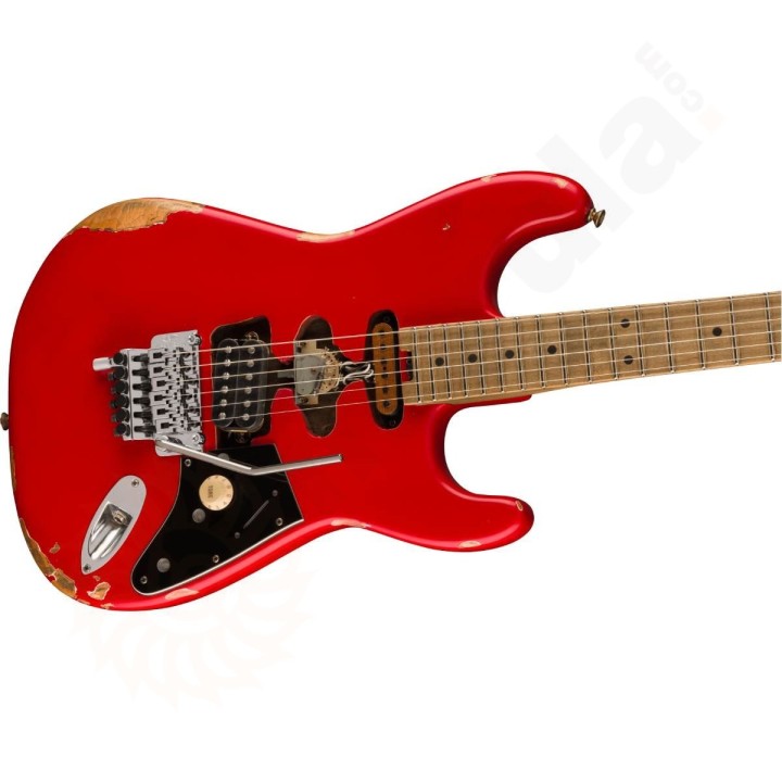 EVH Frankenstein Relic Series, Maple Fingerboard, Red - Chitarra elettrica solid body