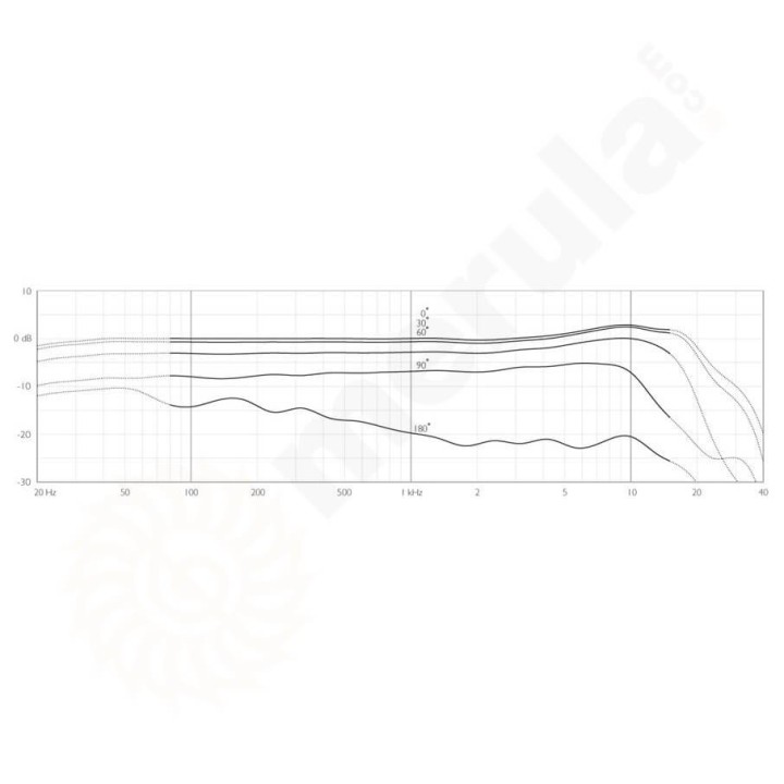 DPA - 4097-DC-G-B00-010 Microfono Shotgun, Core Direzionale, Black