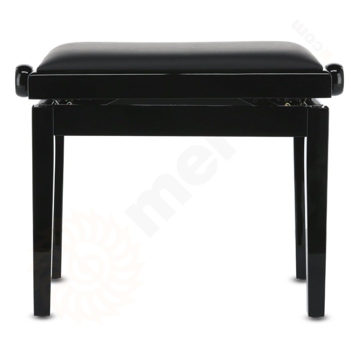 Gewa Panca Deluxe Vinyl Nero lucido Sedile nero