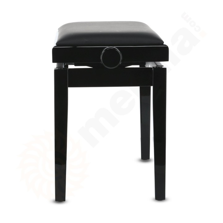 Gewa Panca Deluxe Vinyl Nero lucido Sedile nero