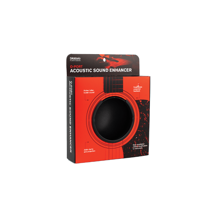 Acquista Planet Waves Pw-Opbkl D'Addario O-Port Sound Enhancement For Acoustic Guitar, Large, online | Merula Strumenti Musicali