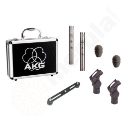 Akg | C 451 B/ST Microfono Cardioide a Condesatore (Stereo Set)