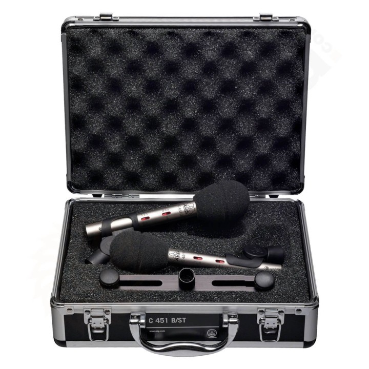 Akg | C 451 B/ST Microfono Cardioide a Condesatore (Stereo Set)