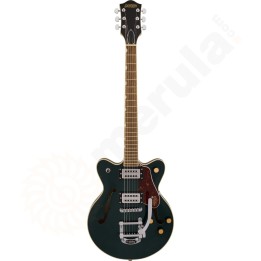 Gretsch G2655T Streamliner Center Block Jr. Double-Cut with Bigsby, Laurel Fingerboard, Cadillac Green
