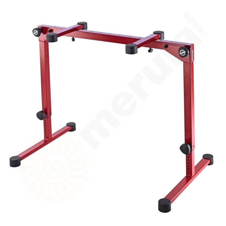 Konig & Meyer 18820-019-91 Table-style keyboard stand Omega Pro ruby red