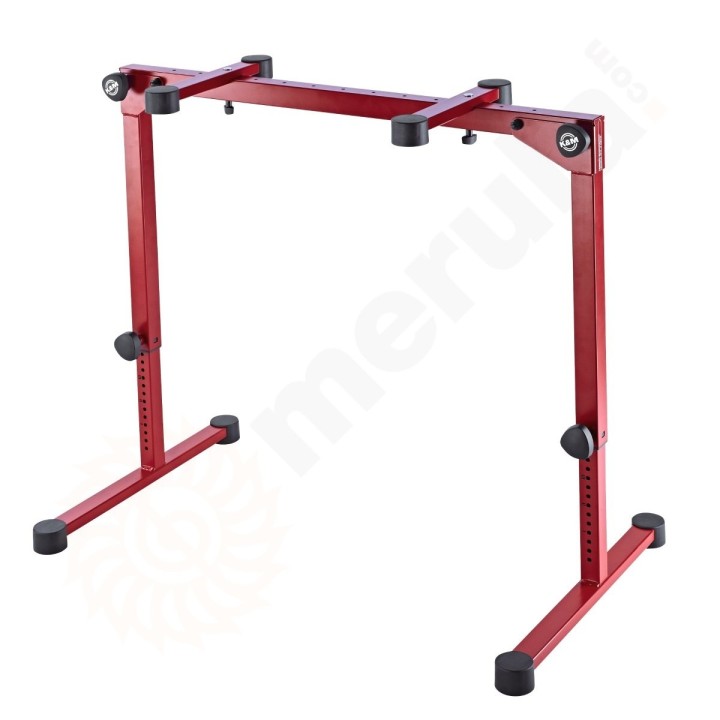 Konig & Meyer 18820-019-91 Table-style keyboard stand Omega Pro ruby red