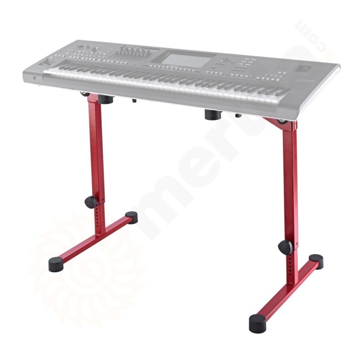 Konig & Meyer 18820-019-91 Table-style keyboard stand Omega Pro ruby red
